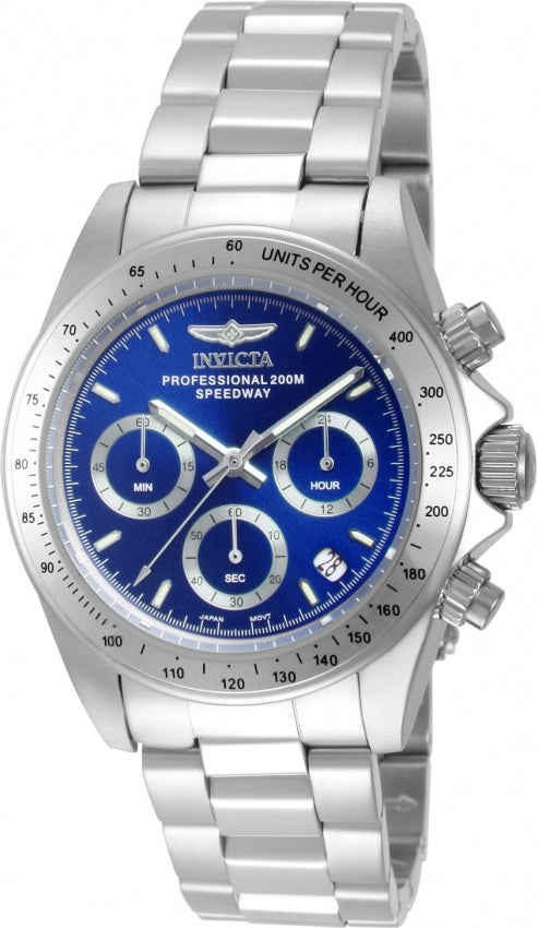 Invicta Speedway Quartz Blue Dial Analog Watch For - Gents 14382