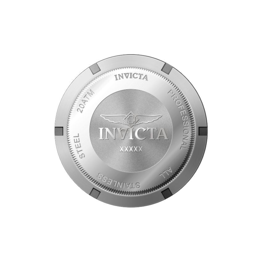 Invicta Speedway Quartz Chronograph Silver Dial Watch Stainless Steel Men&