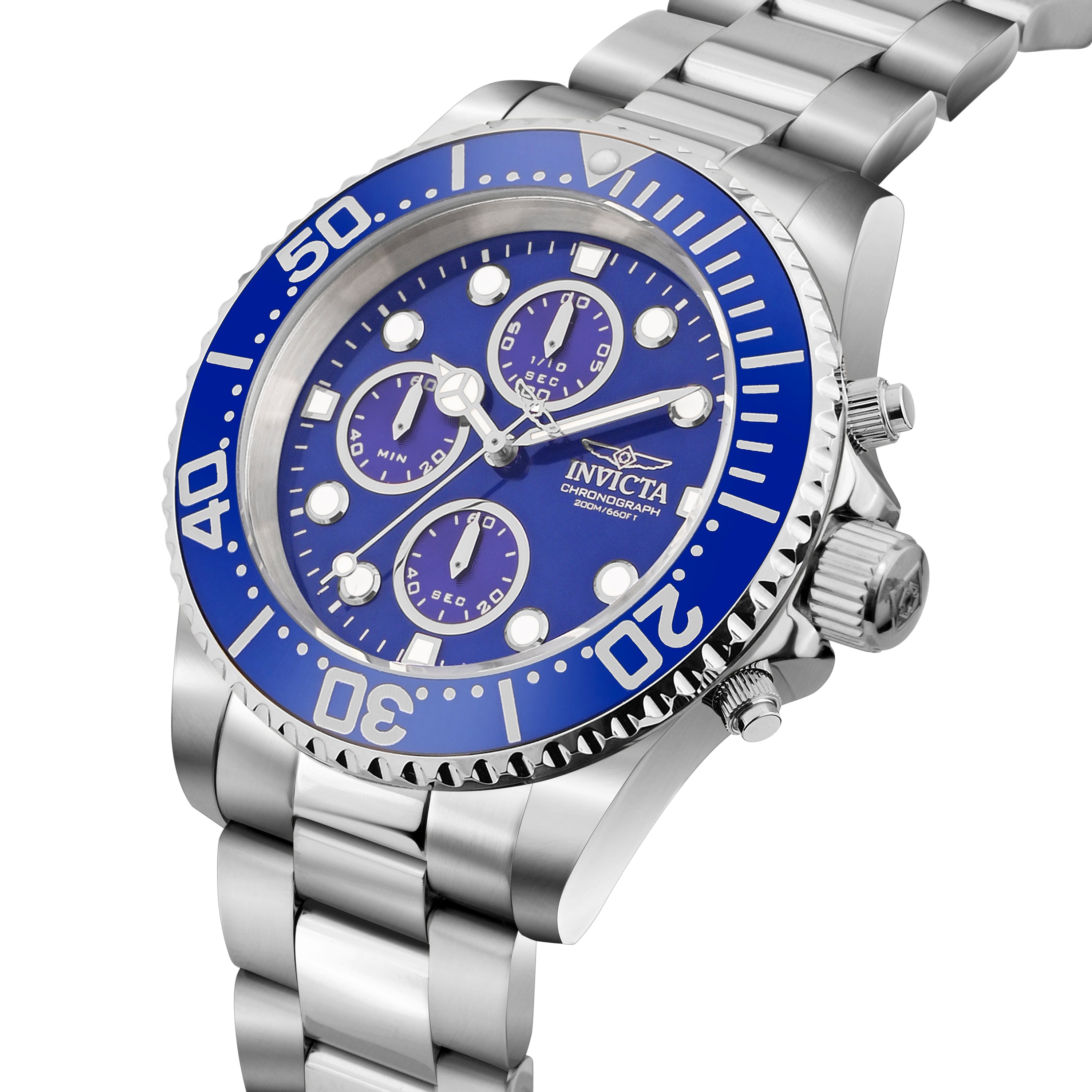 Invicta Pro Diver Quartz Blue Dial Analog Watch For - Gents 1769