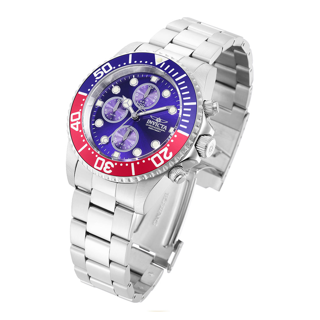 Invicta Pro Diver Analog Blue Dial Men&