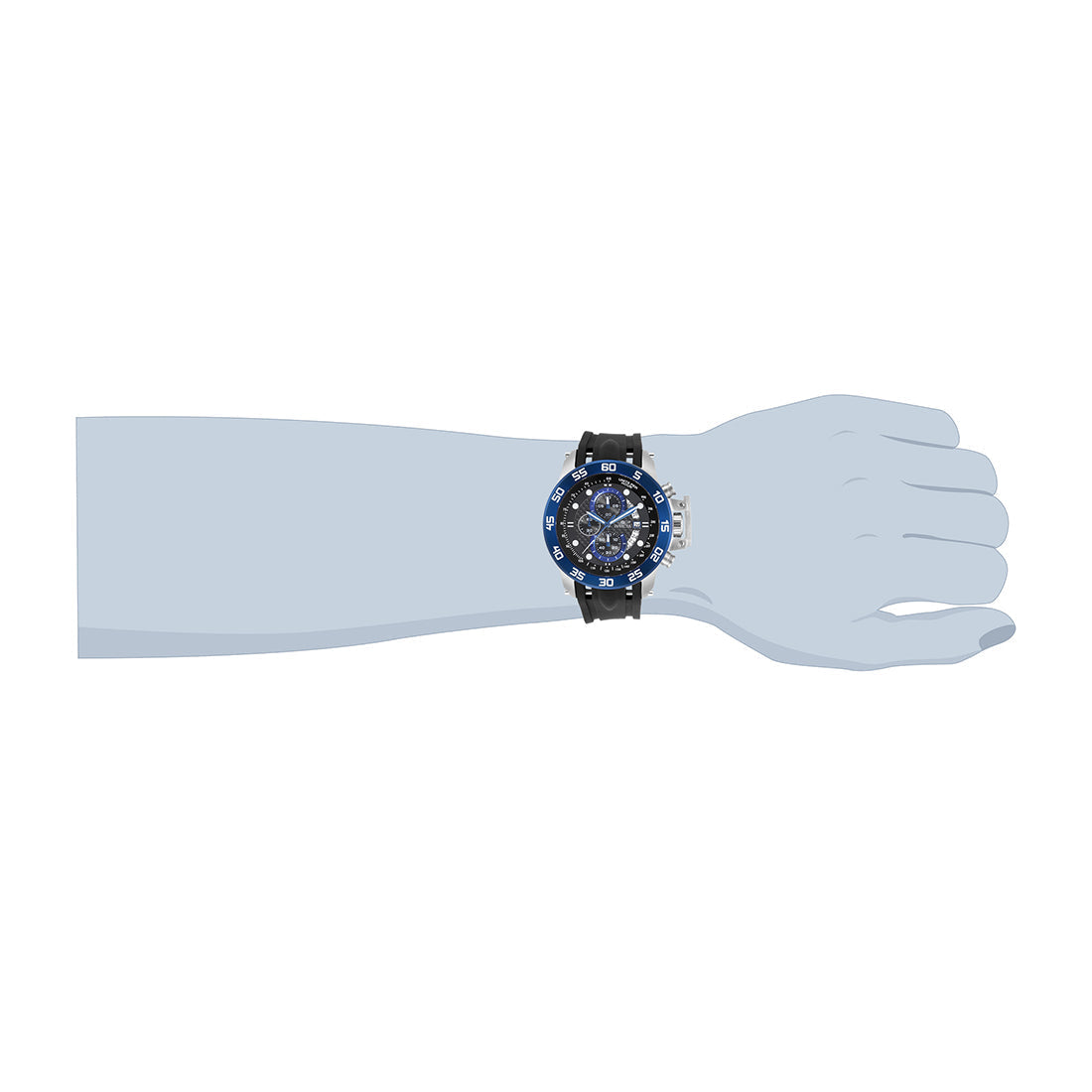 Invicta I-Force Analog Black Dial MenS Watch-19252
