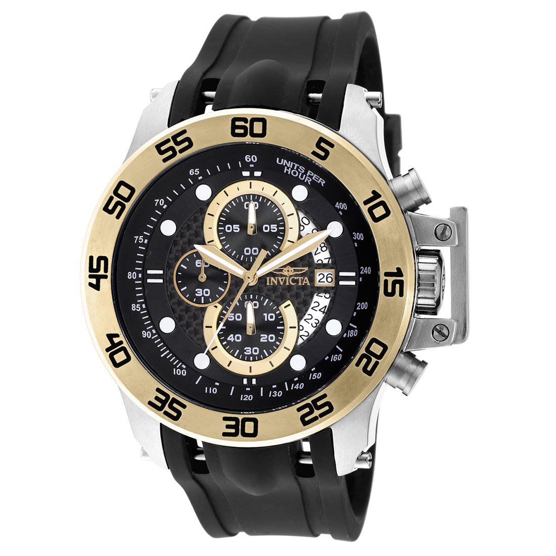 Invicta Analog Black Dial Men&