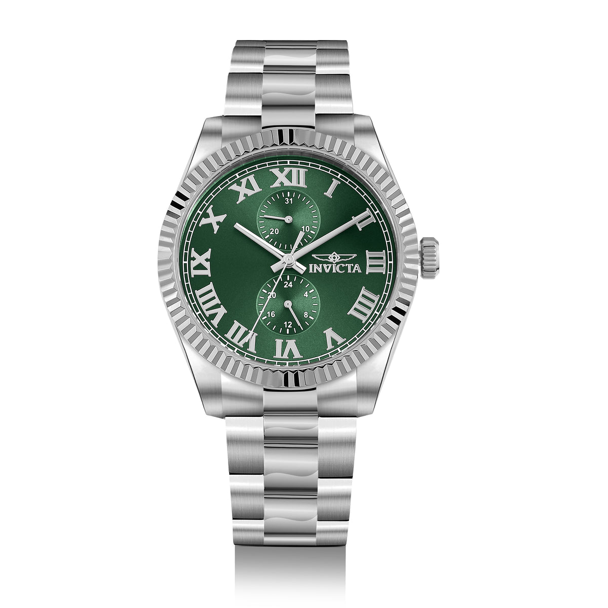 Invicta Specialty Quartz Green Dial Analog Watch For - Gents 47422