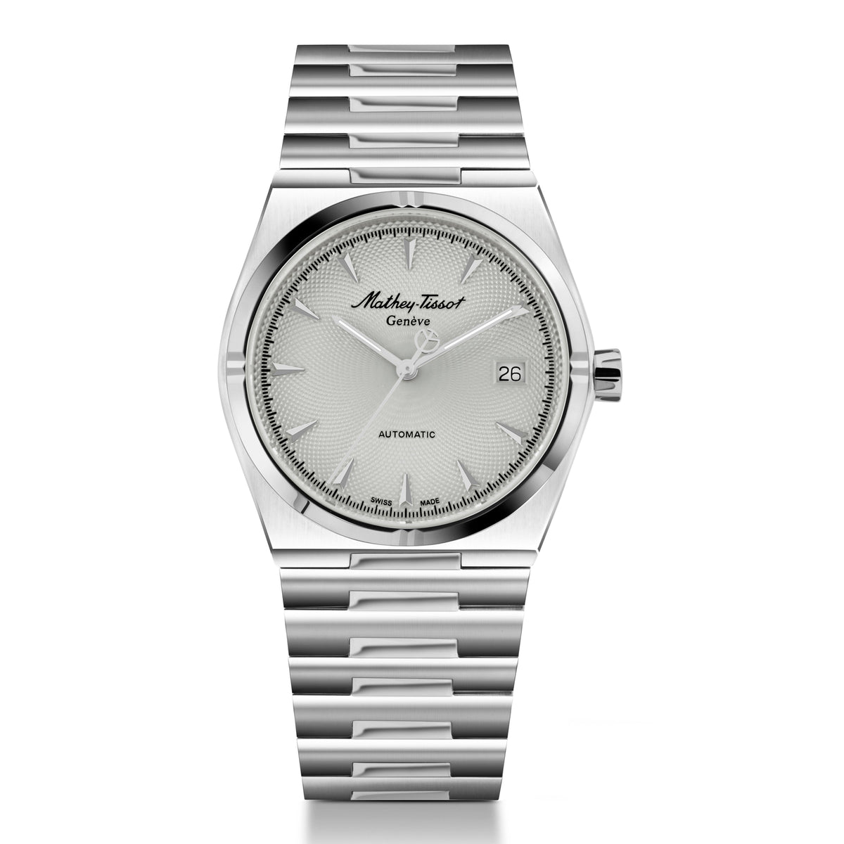 Mathey-Tissot Swiss Made Silver Dial Automatic Watch For Men - H118ATAI
