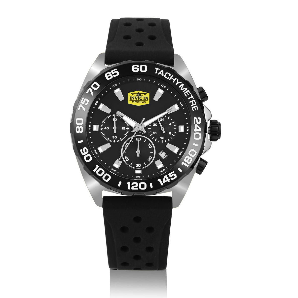 Invicta Racing Quartz Black Dial Analog Watch For Gents - 47768