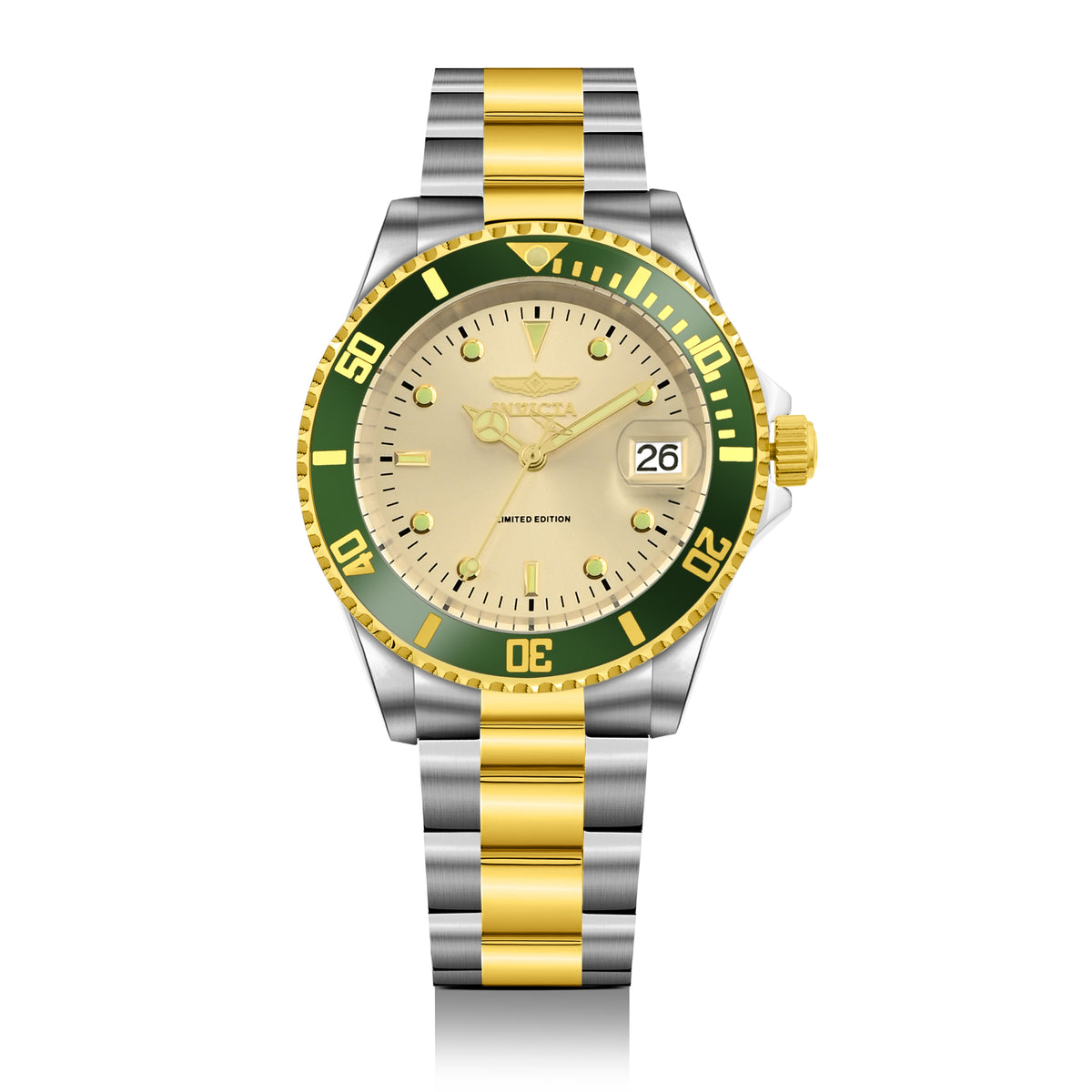 Invicta Pro Diver Automatic Gold Dial Analog Watch For - Gents 47395