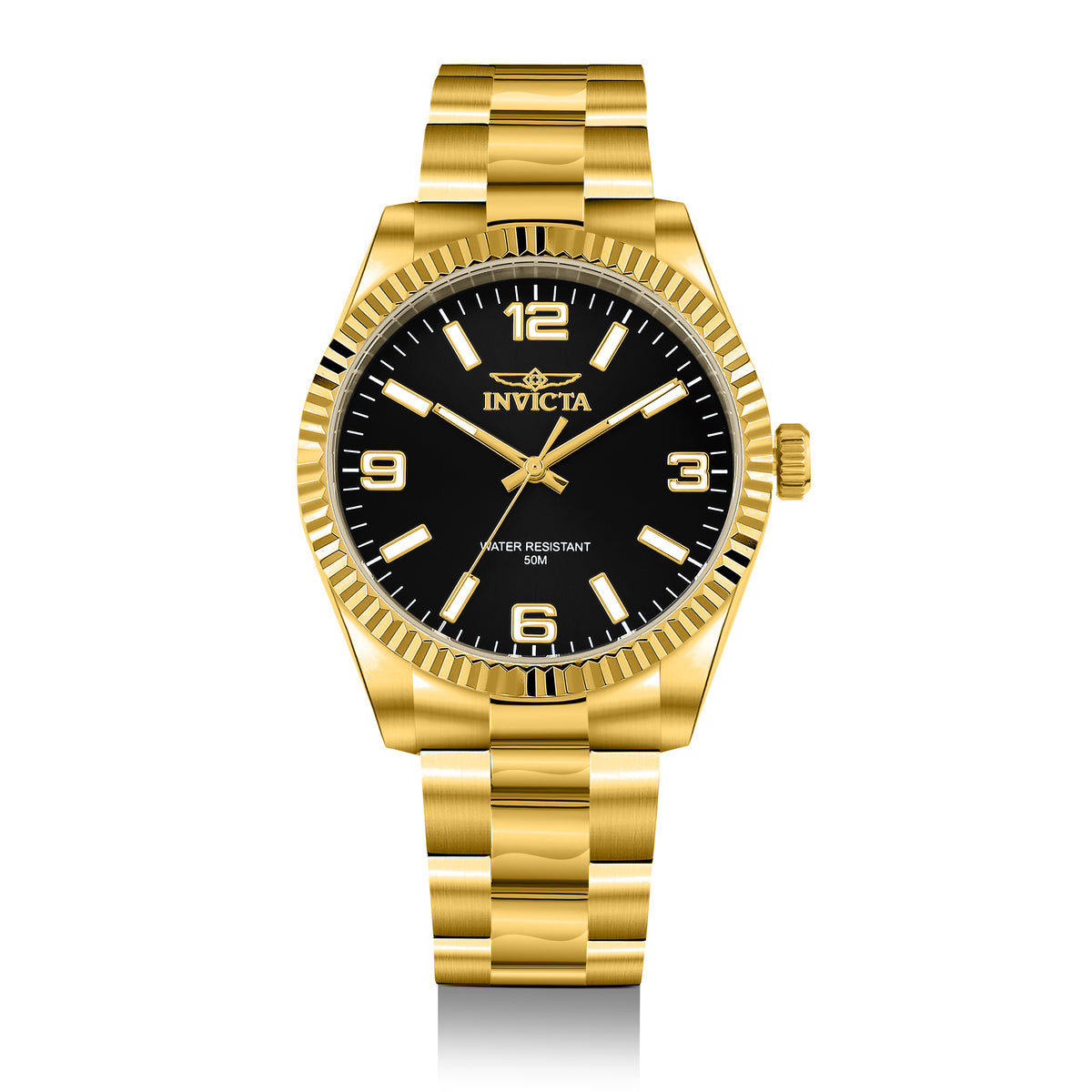 Invicta Specialty Quartz Black Dial Analog Watch For - Gents 47458