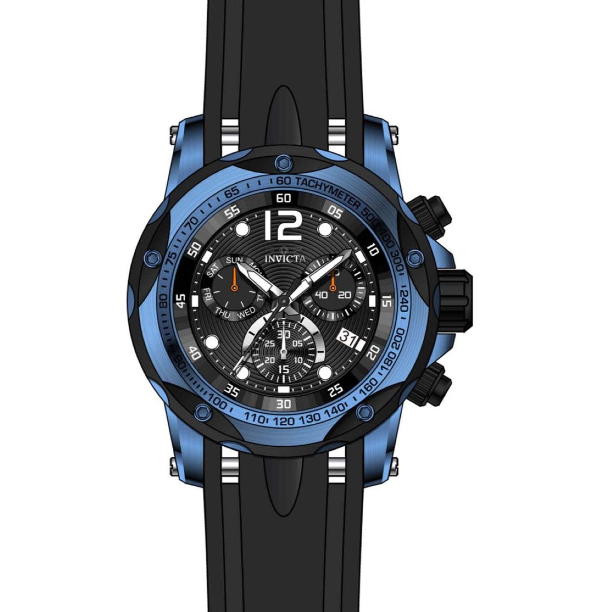 Invicta Speedway Chronograph Watch For Gents - 20074