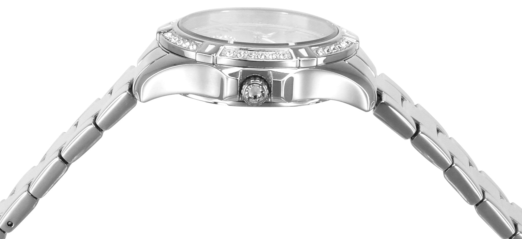 INVICTA Angel Quartz Movement Silver Analog Dial Watch For Ladies- 21383