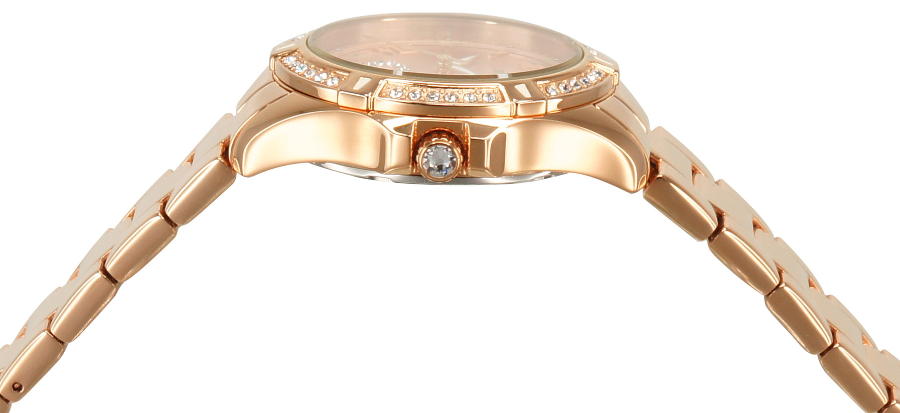INVICTA Angel Quartz Movement Rose Gold Analog Dial Watch For Ladies- 21417