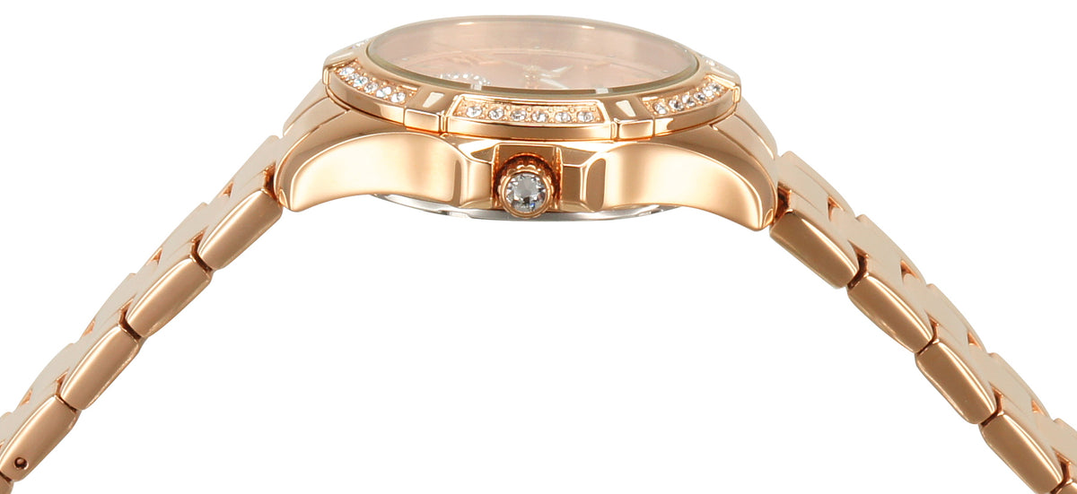 INVICTA Angel Quartz Movement Rose Gold Analog Dial Watch For Ladies- 21417