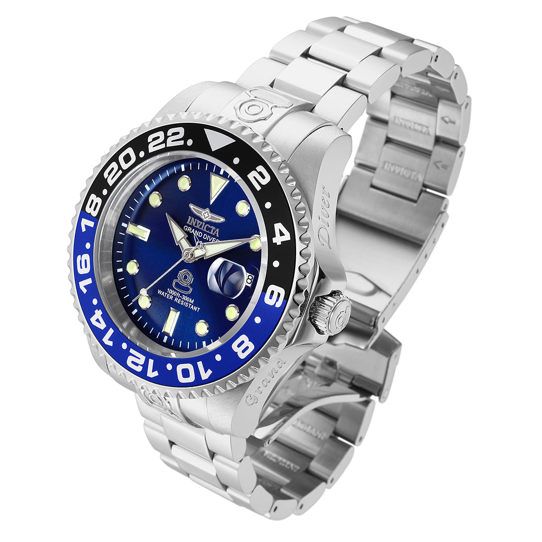 Invicta Pro Diver Analog Blue Dial MenS Watch-21865