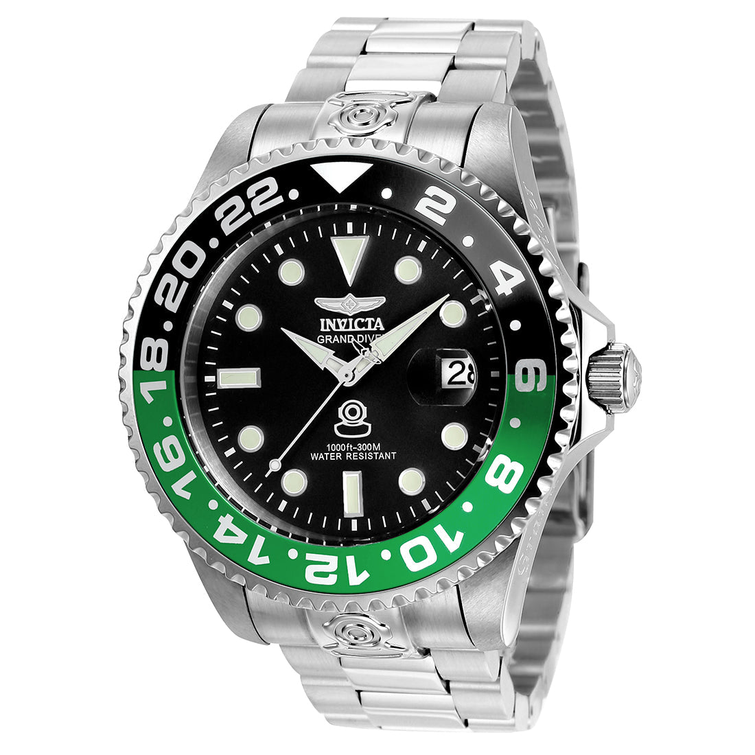 Invicta Pro Diver Analog Black Dial MenS Watch-21866