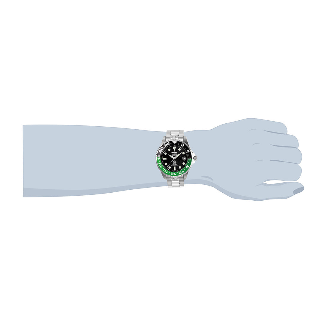 Invicta Pro Diver Analog Black Dial MenS Watch-21866