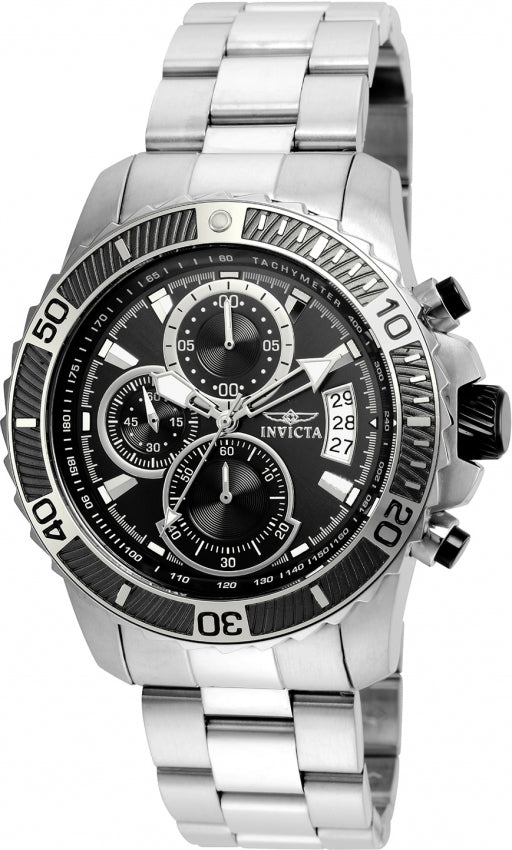 Invicta Pro Diver Quartz Black Dial Analog Watch For - Gents 22412