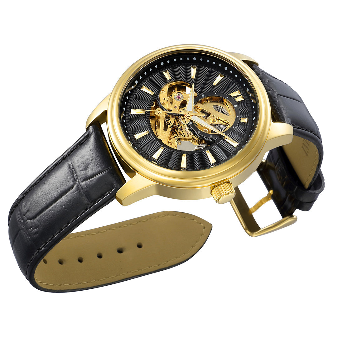 Invicta Analog Gold Dial Men&