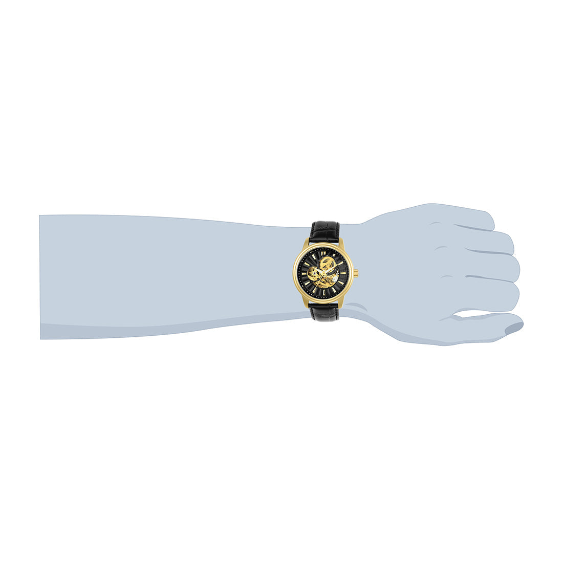 Invicta Analog Gold Dial Men&