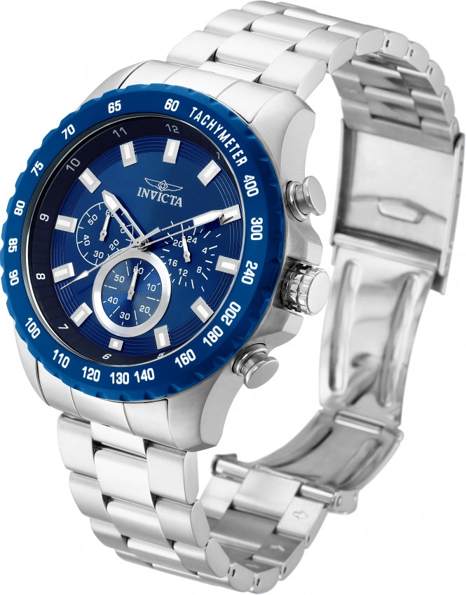 Invicta Speedway Quartz Blue Dial Analog Watch For - Gents 24212