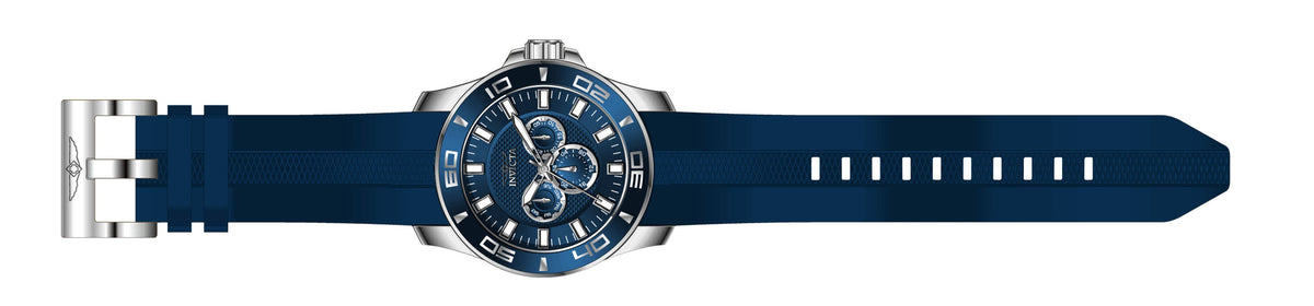 Invicta Silicone Analog Blue Dial Mens Watch-28003