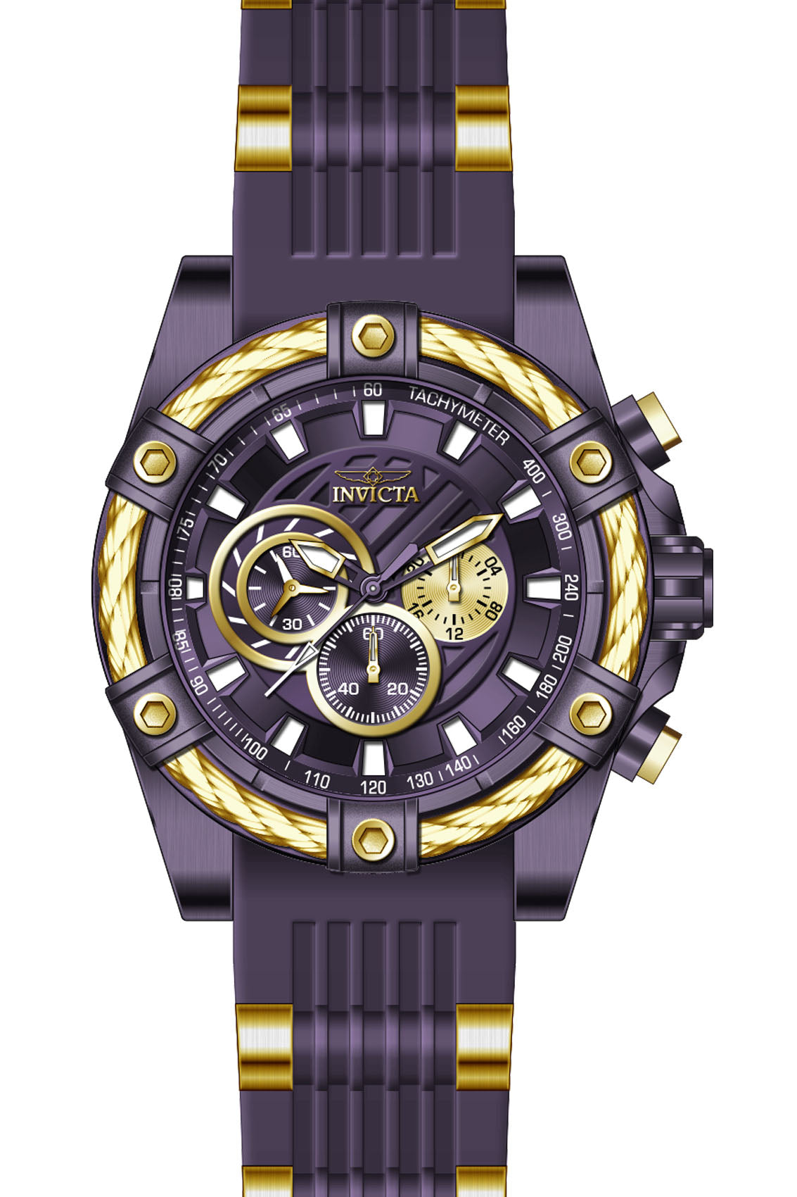 Invicta Bolt Multicolour Dial Mens Watch - 28018
