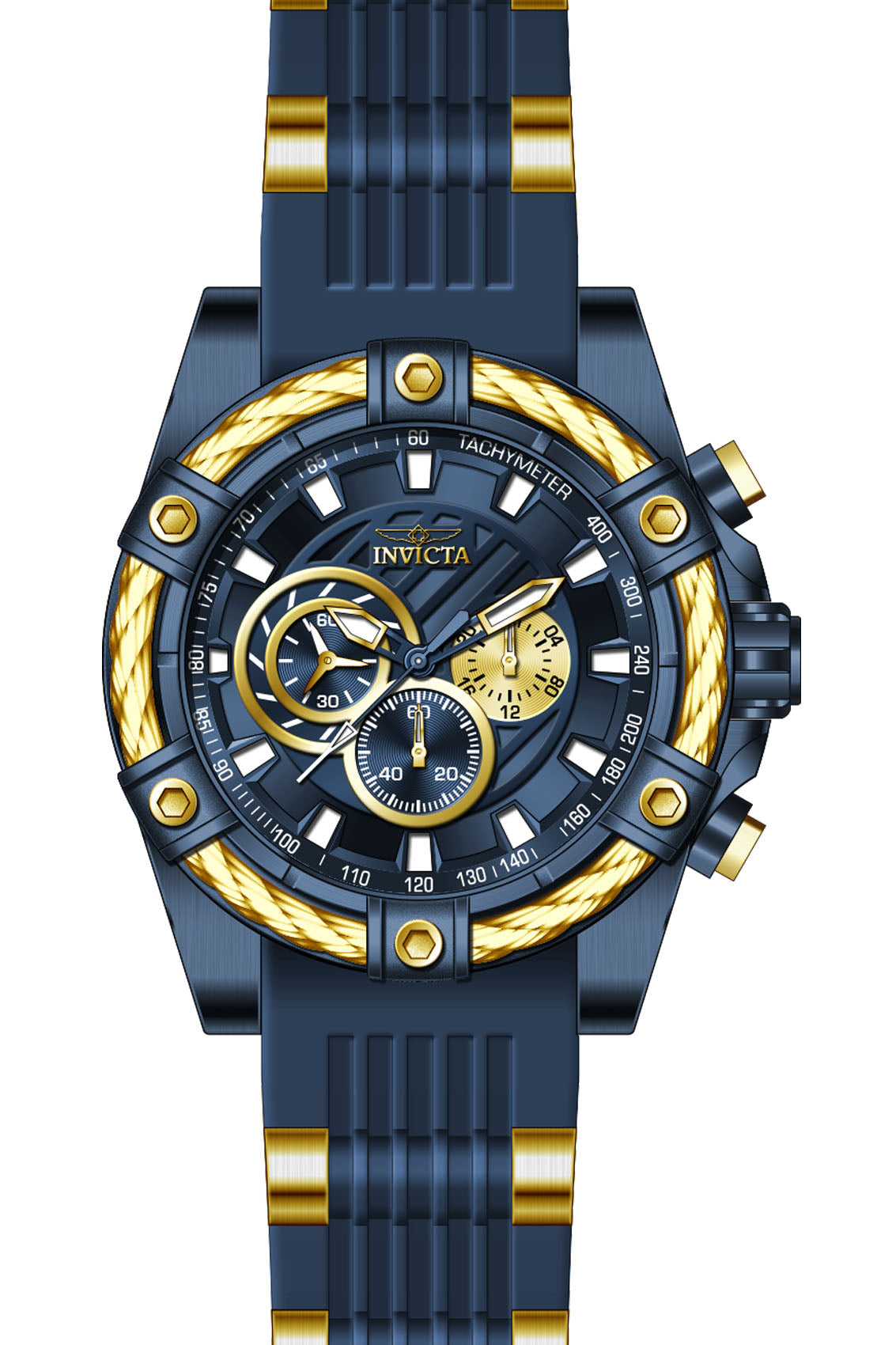 Invicta Bolt Multicolour Dial Mens Watch - 28019