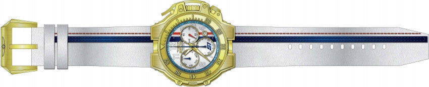 Invicta S1 Rally Quartz White Dial Analog Watch For Gents - 28398