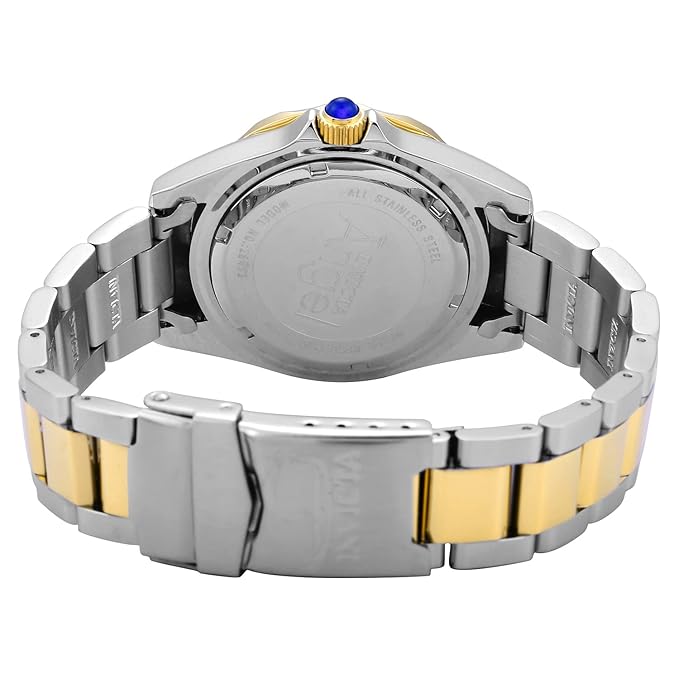 Invicta Stainless Steel Angel Analog White Dial,Silver Band Watch for Men- 28433