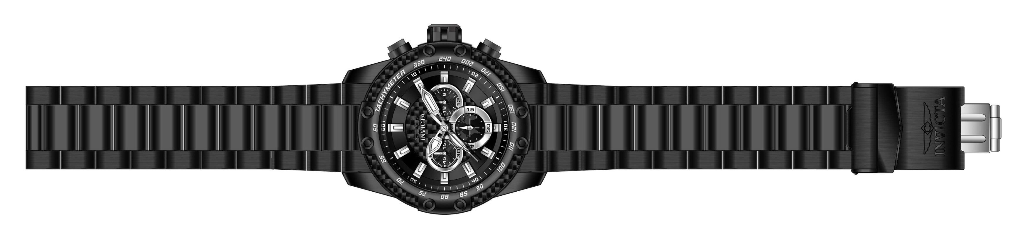 Invicta Speedway Black Dial Men&