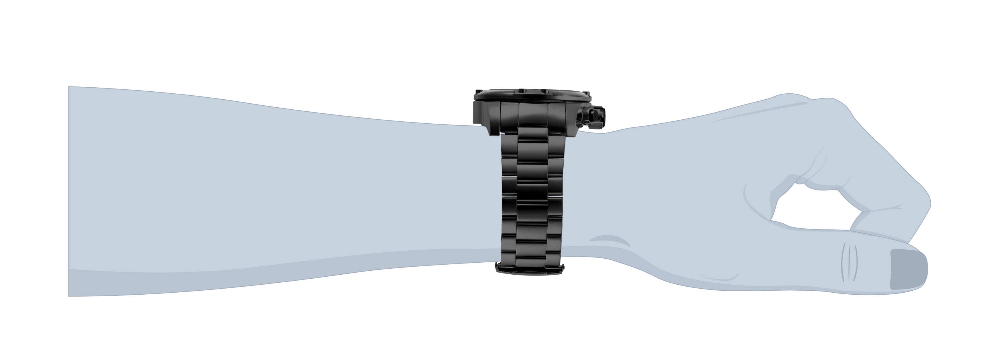 Invicta Speedway Black Dial Men&