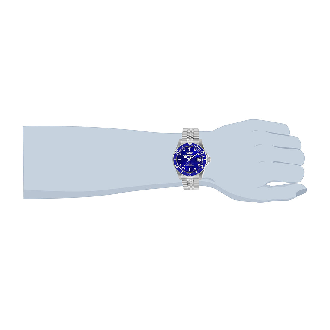 Invicta Analog Blue Dial Men&