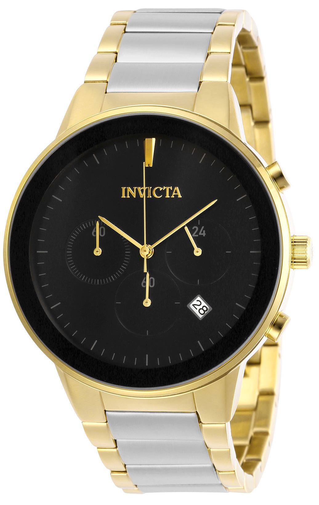 INVICTA Specialty Quartz Movement Black Analog Dial Watch For Gents- 29478