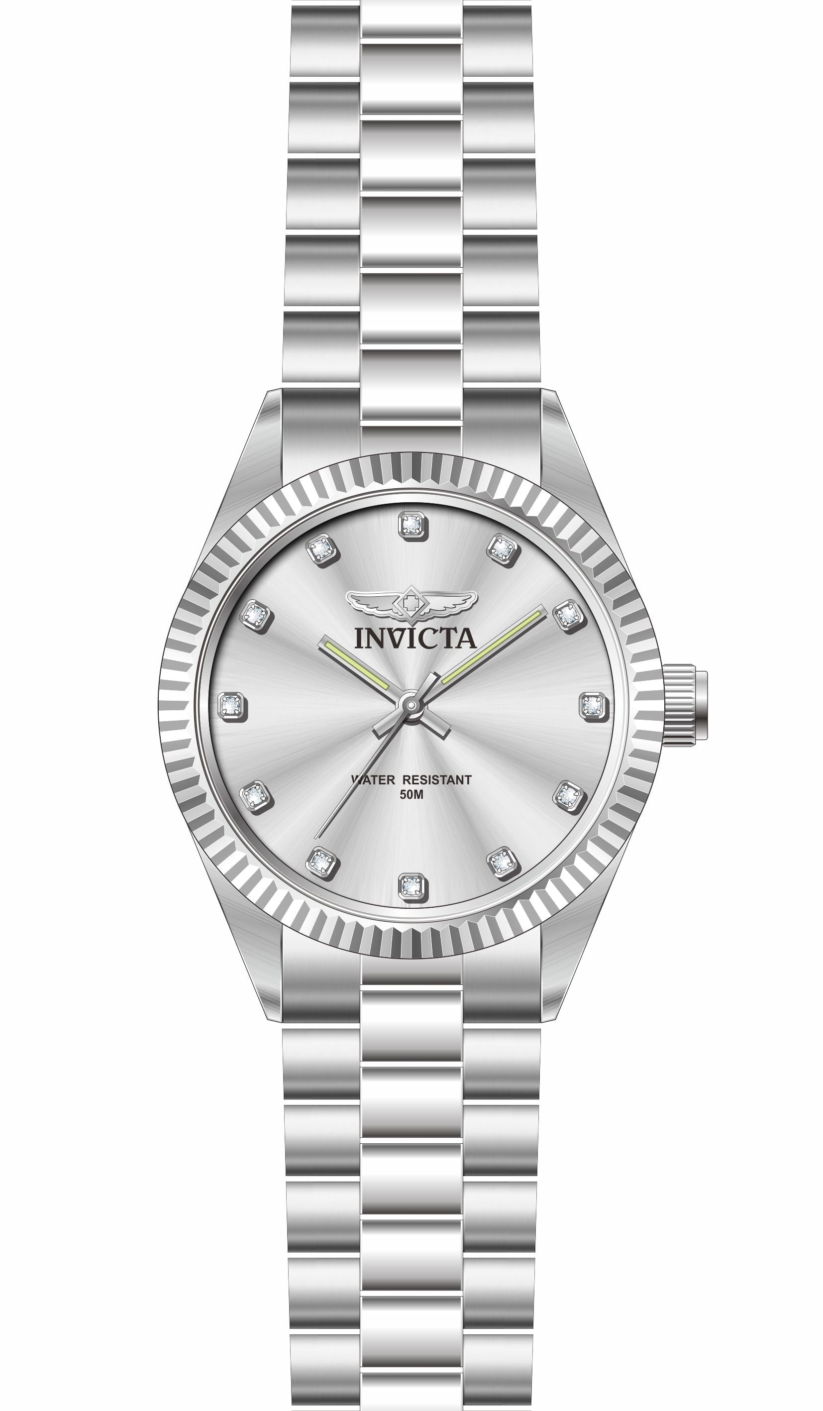 Invicta Specialty Quartz Silver Dial Analog Watch For Gents - 29501