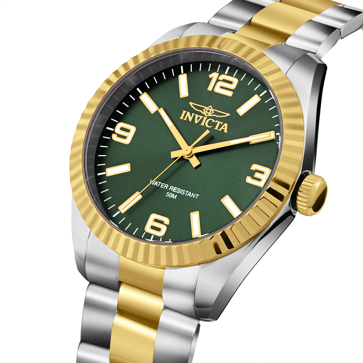 Invicta Specialty Quartz Green Dial Analog Watch For - Gents 47455