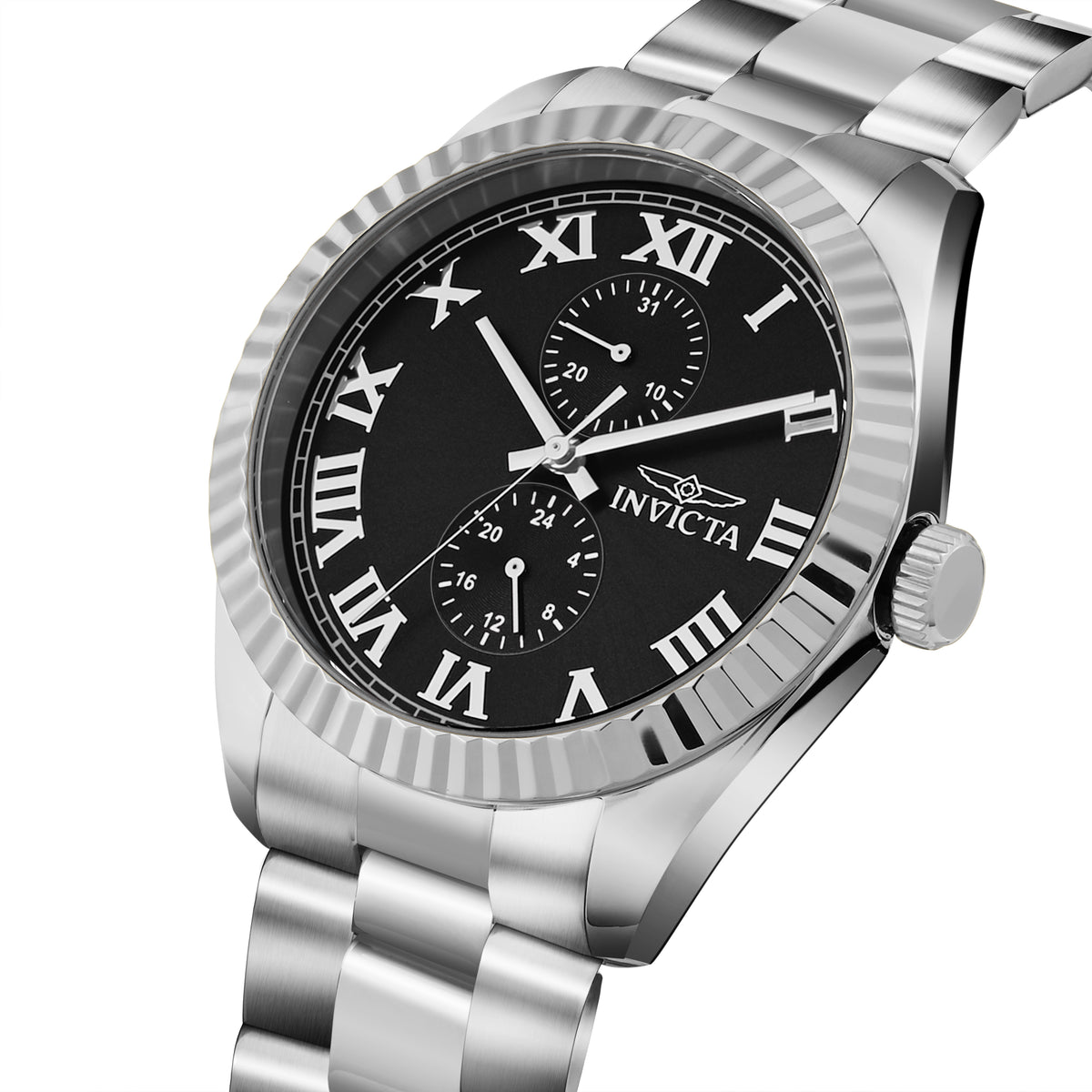 Invicta Specialty Quartz Black Dial Analog Watch For - Gents 47420
