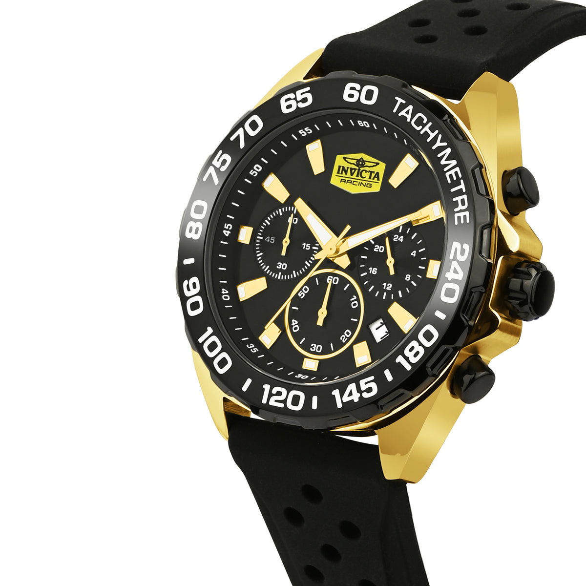 Invicta Racing Quartz Black Dial Analog Watch For Gents :- 47769