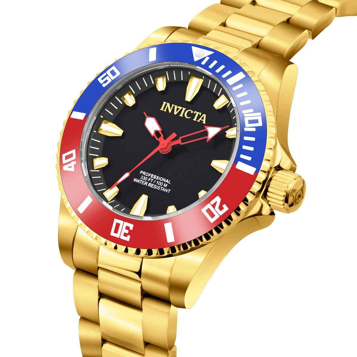 Invicta Pro Diver Quartz Black Dial Analog Watch For - Gents 46648