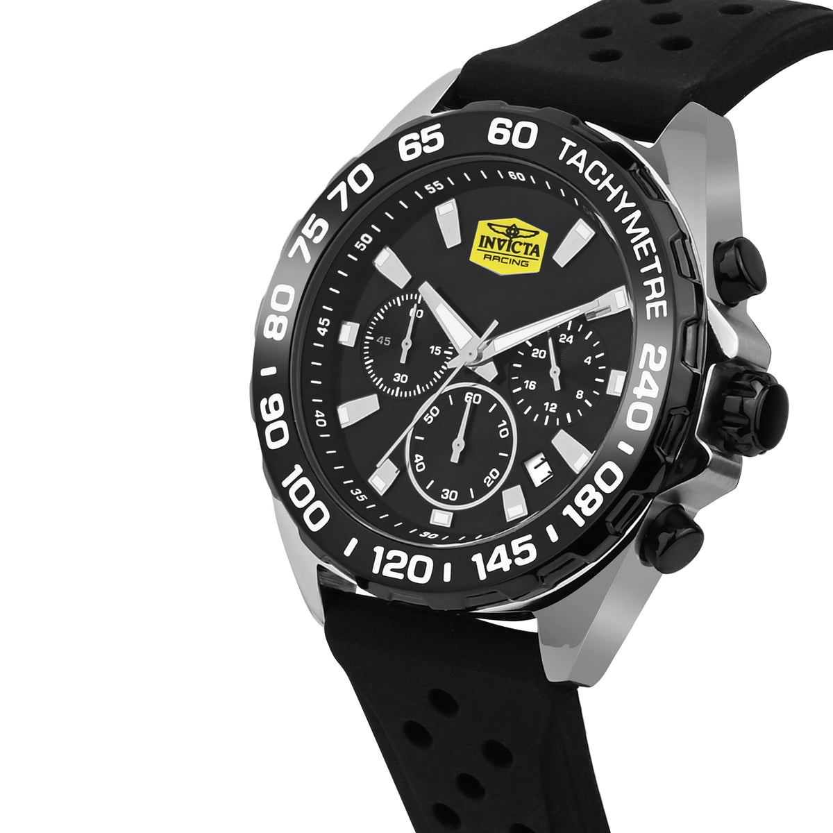 Invicta Racing Quartz Black Dial Analog Watch For Gents - 47768