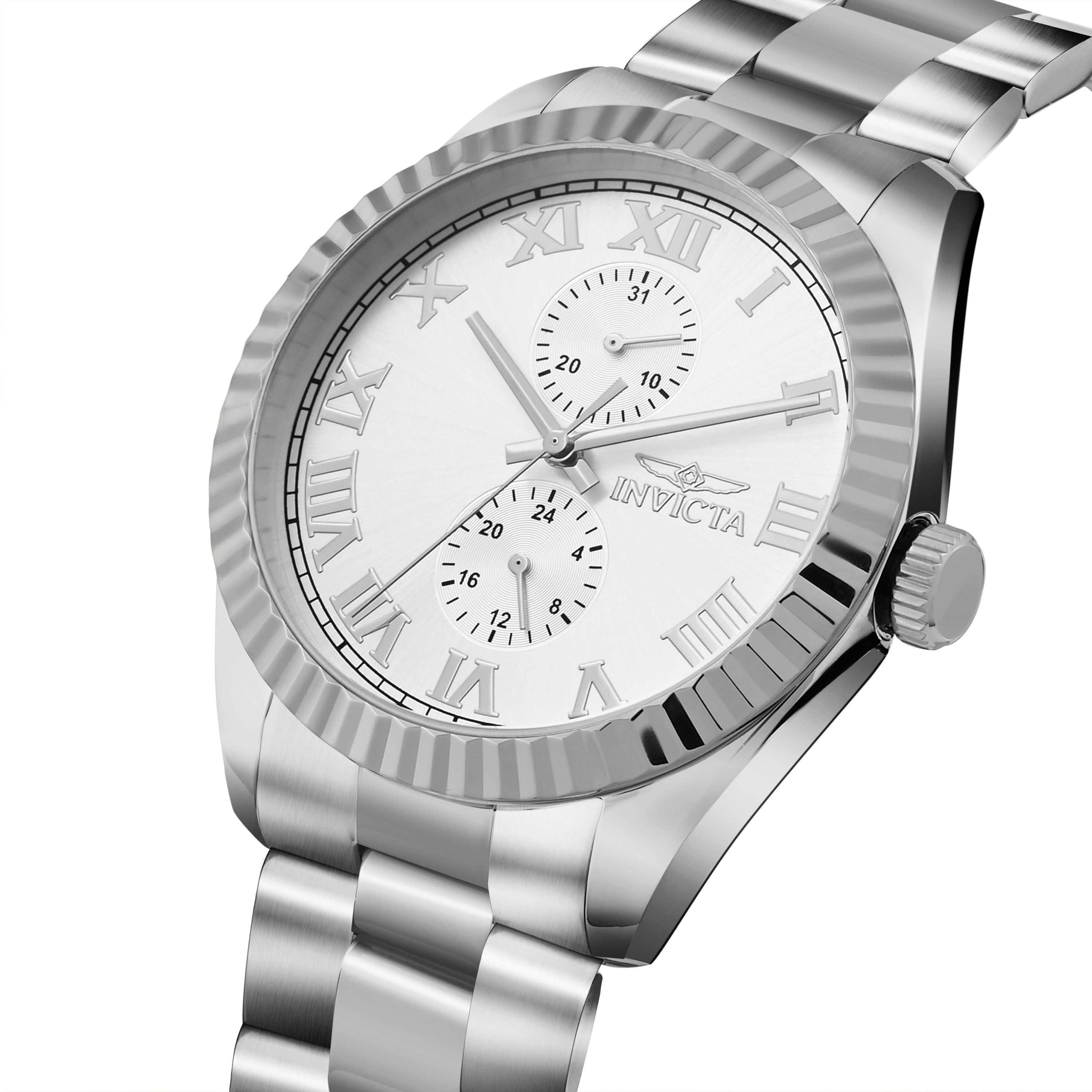 Invicta Specialty Quartz Silver Dial Analog Watch For - Gents 47421