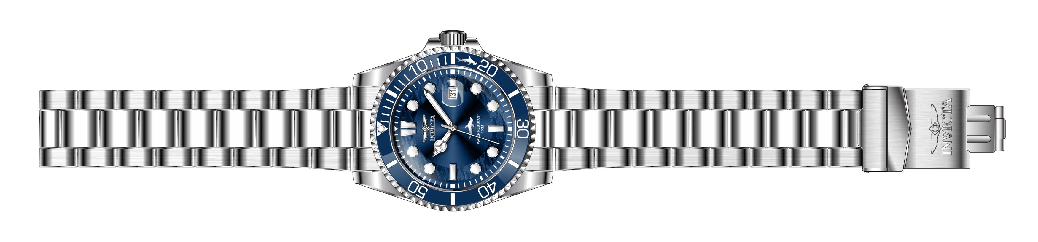 Invicta Pro Diver Quartz Blue Dial Analog Watch For - Gents 30019