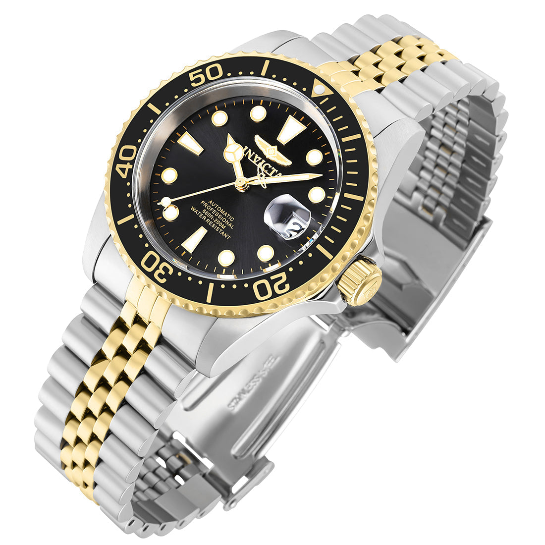 Invicta Analog Black Dial MenS Watch-30094