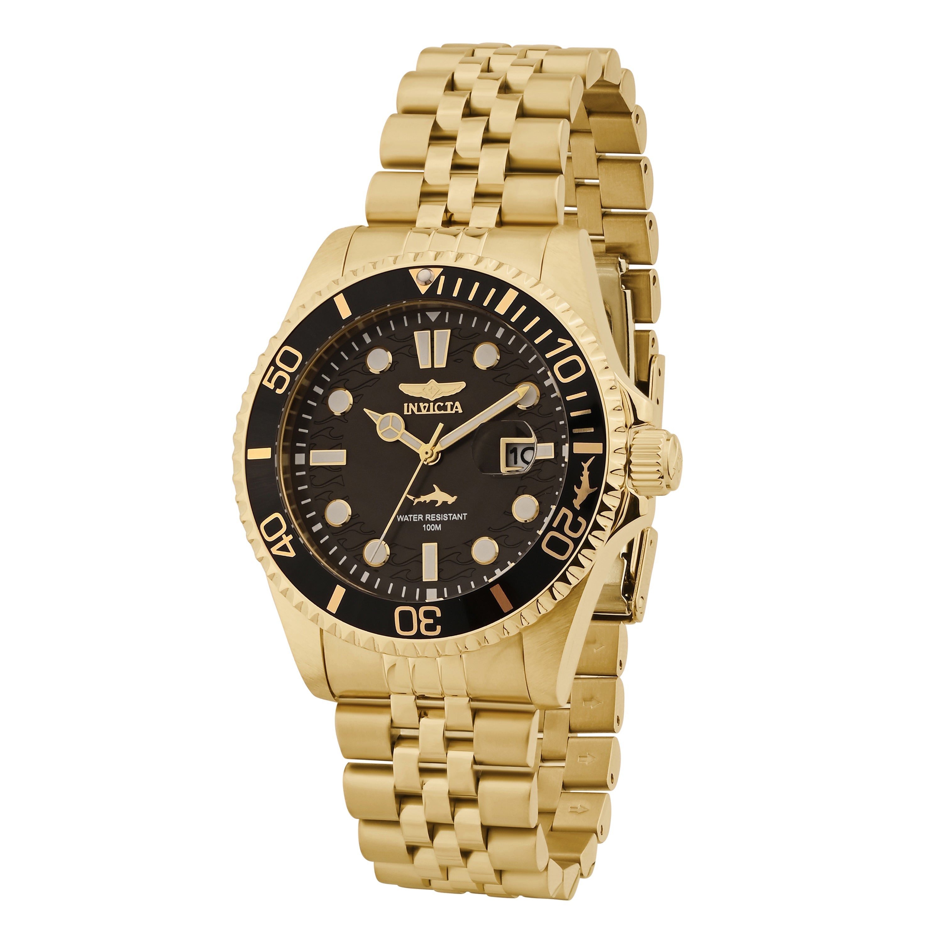 Invicta Pro Diver Quartz Black Dial Gents Watch - 30614