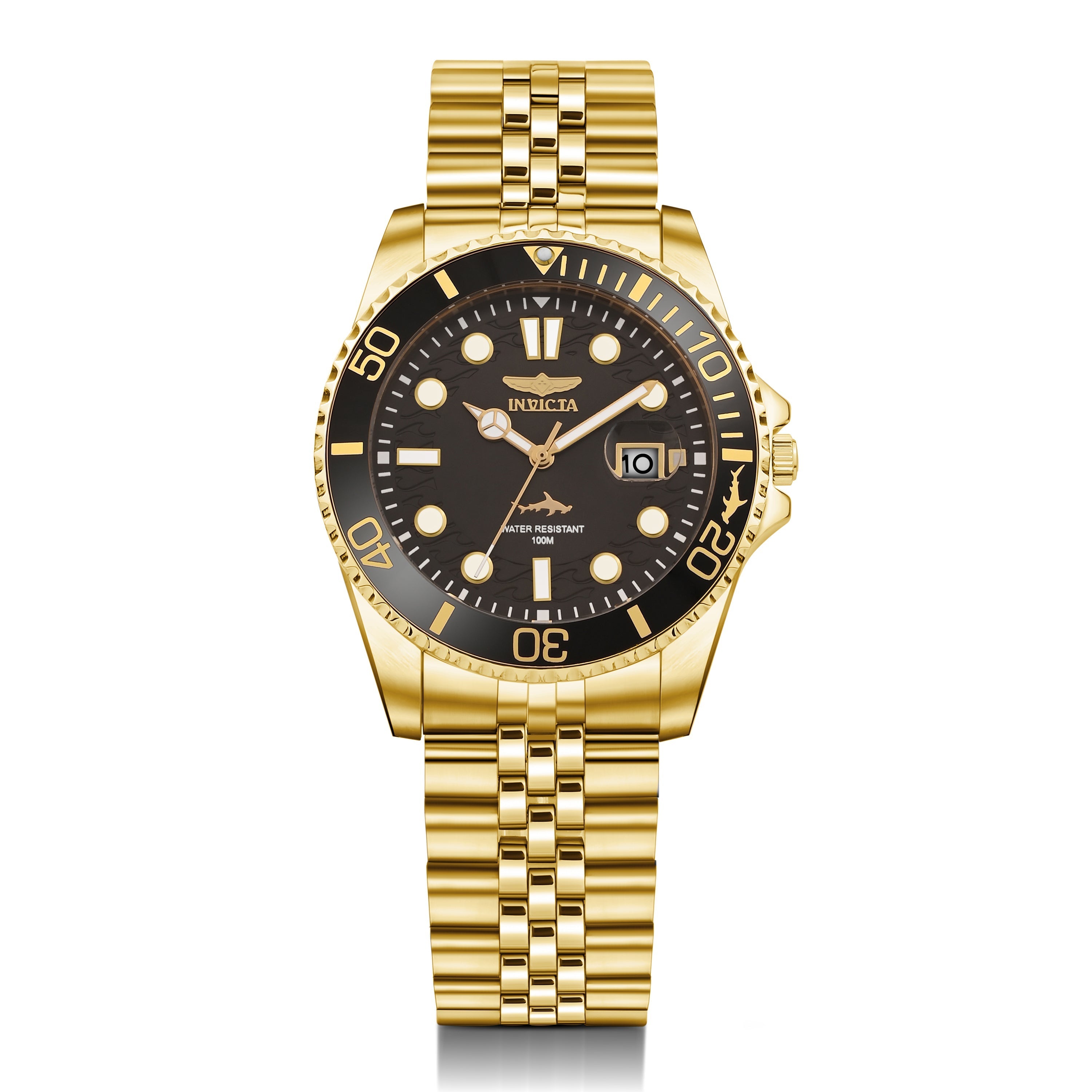 Invicta Pro Diver Quartz Black Dial Gents Watch - 30614