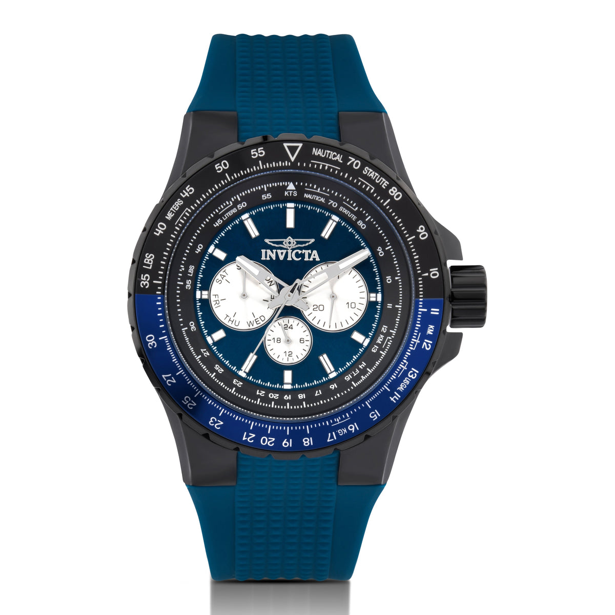 Invicta Aviator Quartz Multicolour Dial Gents Watch - 33037