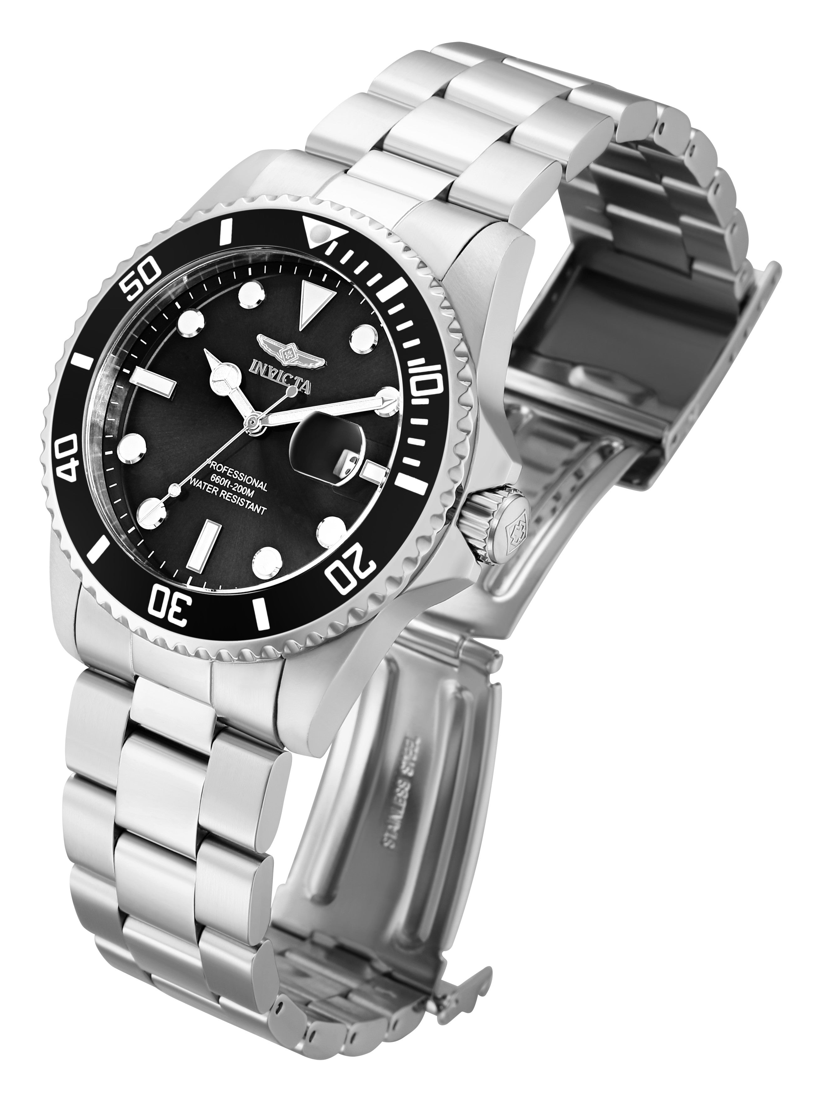 Invicta Pro Diver Black Dial Men&