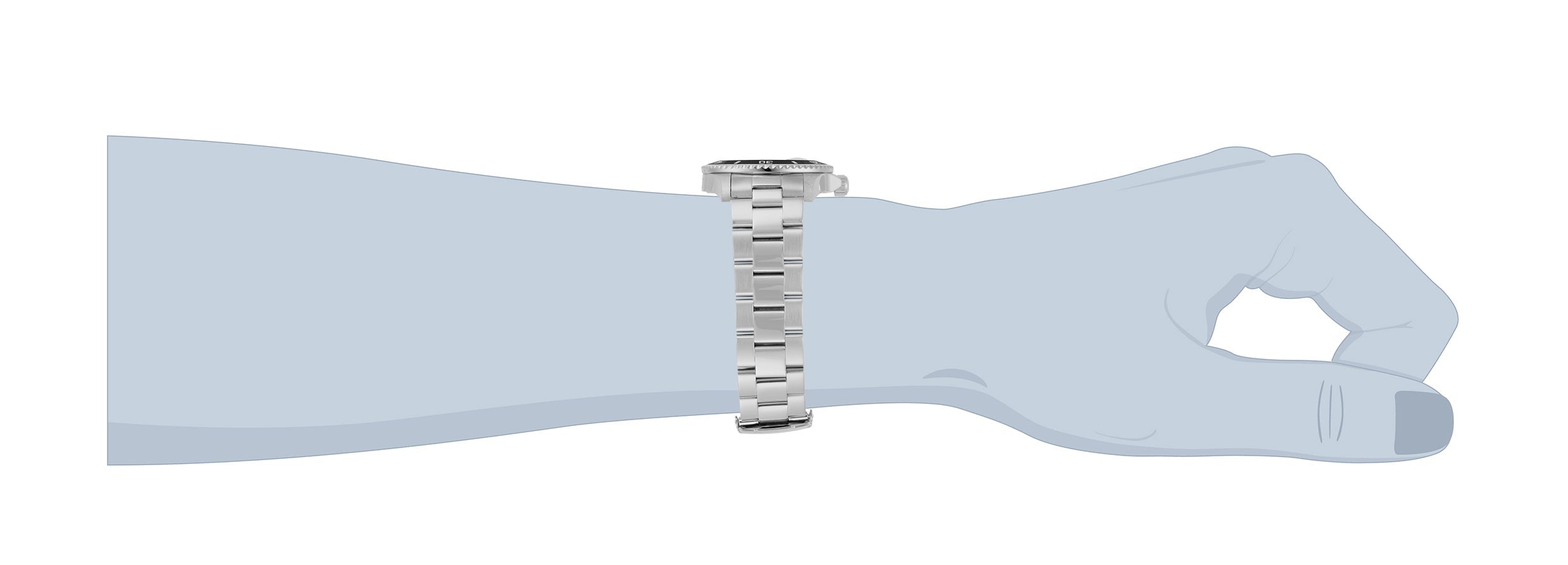 Invicta Pro Diver Black Dial Men&