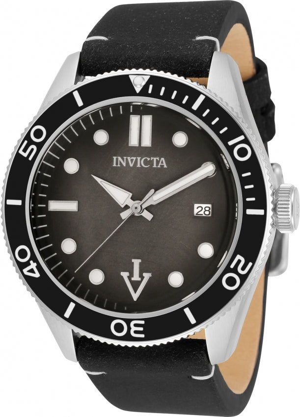 Invicta Vintage Automatic Black Dial Analog Watch For Gents - 33514