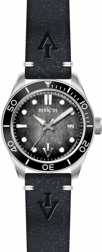 Invicta Vintage Automatic Black Dial Analog Watch For Gents - 33514