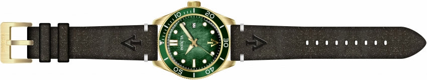 Invicta Vintage Automatic Green Dial Analog Watch For Gents - 33516