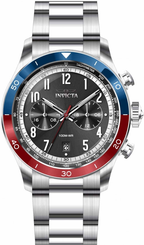 Invicta Speedway Quartz Black Dial Analog Watch For Gents - 33964