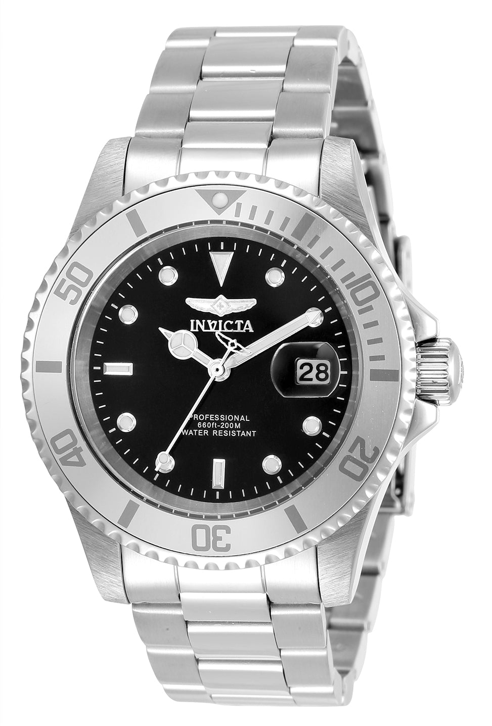 Invicta Pro Diver Quartz Black Dial Analog Watch For - Gents 34022